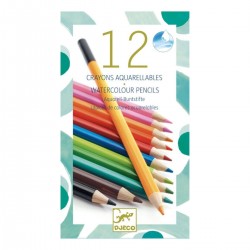 Set de 12 crayons aquarelle