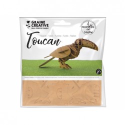 Maquette de Toucan en carton