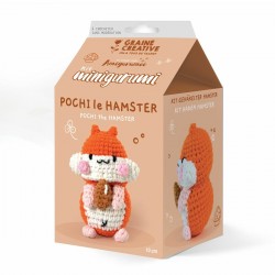 Kit crochet minigurumi hamster