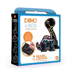 Cartes à gratter Dino 4+