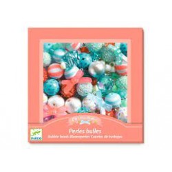 Boîte perles bulles argent