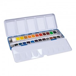 Boîte aquarelle 24 couleurs