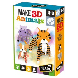 Kit make 3D animals 4 ans et+
