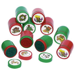 Tampon de Noël encreur intégré