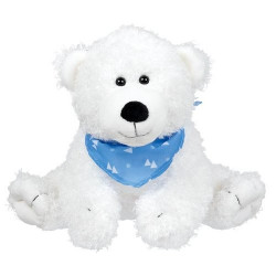Peluche Tom l'Ours blanc