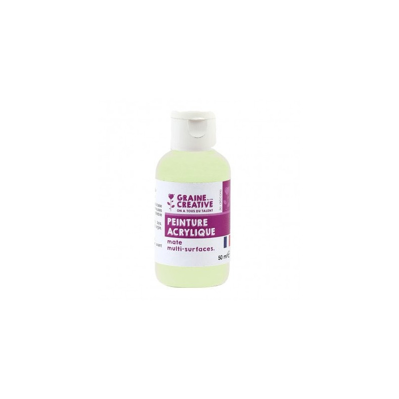 peinture acrylique, flacon 50 ml