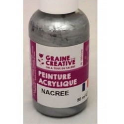 peinture acrylique, flacon 50 ml
