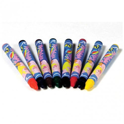 Crayons de couleur pour textile