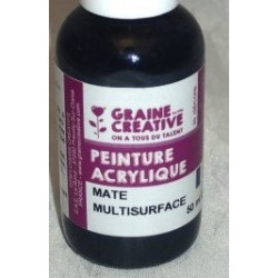 peinture acrylique, flacon 50 ml