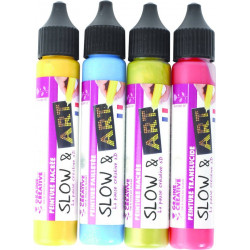 Peinture 3D Slow Art - Flacon de 30 ml - Différents coloris