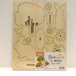 Décoration de Pâques à monter